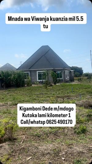 Kiwanja kinauzwa Dege Mwembe Mdogo, Dar Es Salaam Kiwanja kinauzwa Dege Mwembe Mdogo, Dar Es Salaam
