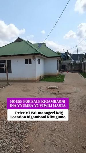 Nyumba ya vyumba vinne inauzwa Kibugumo, Dar Es Salaam (700 sqm) Nyumba ya vyumba vinne inauzwa Kibugumo, Dar Es Salaam (700 sqm)