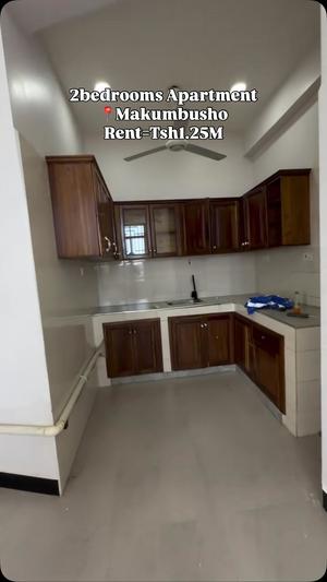 Apartment ya vyumba viwili inapangishwa Makumbusho, Dar Es Salaam