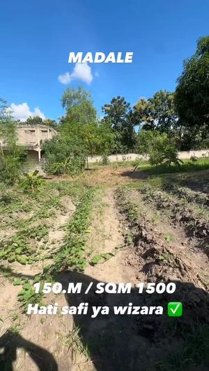 Kiwanja kinauzwa Madale, Dar Es Salaam sqm 1500 Kiwanja kinauzwa Madale, Dar Es Salaam sqm 1500