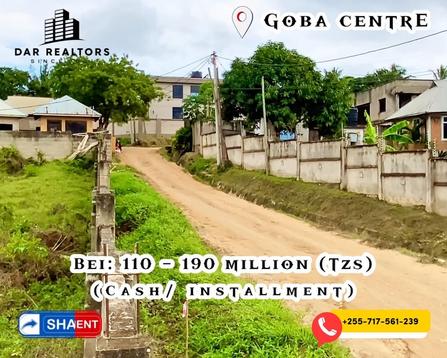 Viwanja vinauzwa Goba, Dar Es Salaam (600 sqm) Viwanja vinauzwa Goba, Dar Es Salaam (600 sqm)