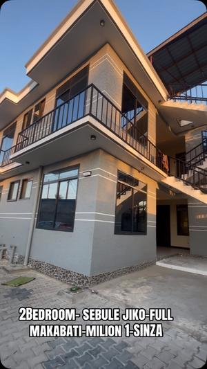 Apartment ya vyumba viwili inapangishwa Sinza, Dar Es Salaam