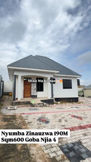 2 Bedrooms House for Sale in Goba Njia Nne, Dar Es Salaam (600 sqm)