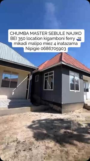 Nyumba ya chumba kimoja inapangishwa Kigamboni Ferry Mikadi, Dar Es Salaam