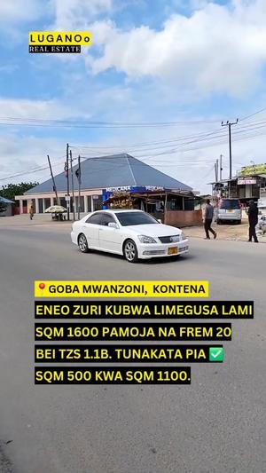 Commercial Plots for Sale in Goba, Dar Es Salaam (1600 sqm)