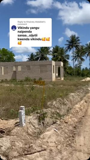 Viwanja vinauzwa Vikindu Vianzi, Pwani sqm 2000