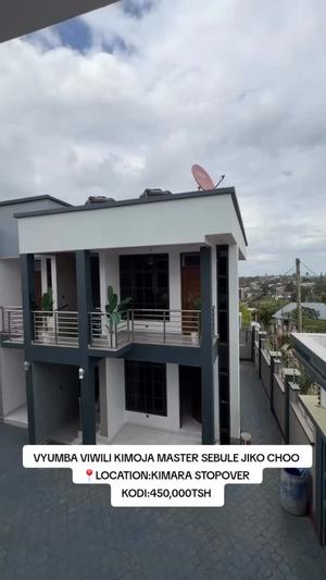 Nyumba ya vyumba viwili inapangishwa Kimara Stopover, Dar Es Salaam