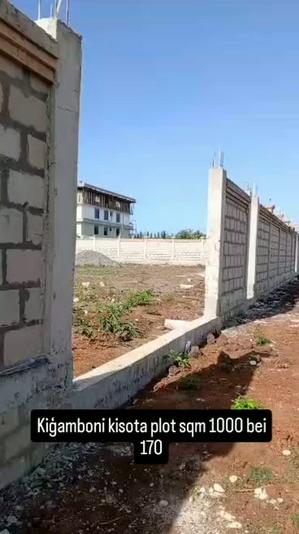 Kiwanja kinauzwa Kigamboni Kisota, Dar Es Salaam (1000 sqm)