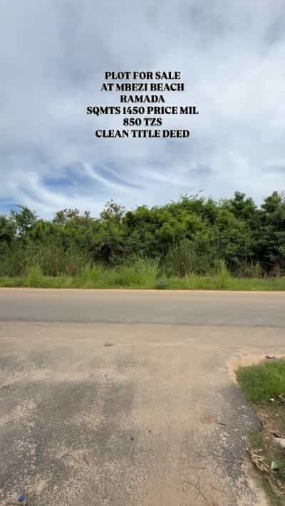 Kiwanja kinauzwa Mbezi Beach, Dar Es Salaam (1450 sqm)