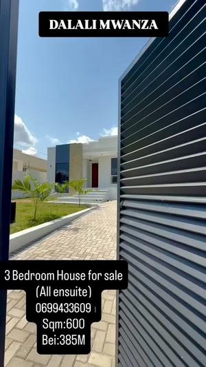 3 Bedrooms House for Sale in Mwanza (600 sqm)