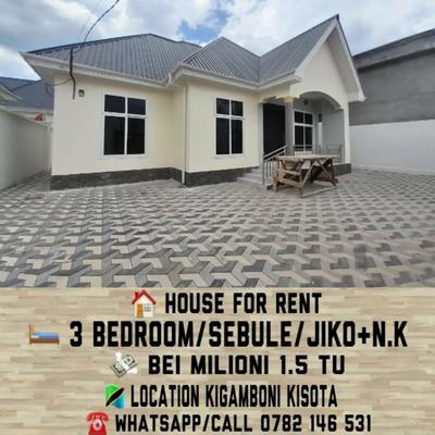 3 Bedrooms House for Rent in Kigamboni Kisota, Dar Es Salaam