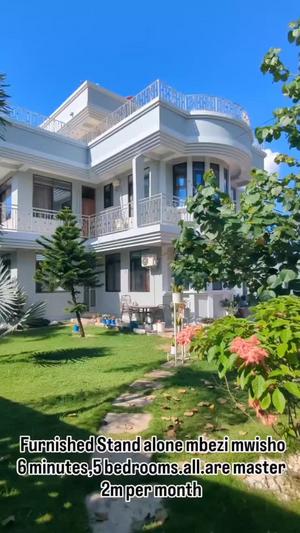 5 Bedrooms Furnished House for Rent in Mbezi Mwisho, Dar Es Salaam