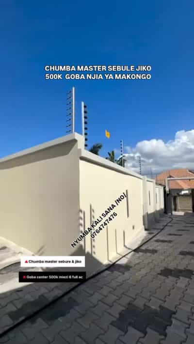 Nyumba ya chumba kimoja inapangishwa Goba Njia ya Makongo, Dar Es Salaam