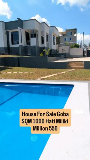4 Bedrooms House for Sale in Goba Magorofani, Dar Es Salaam (1000 sqm)