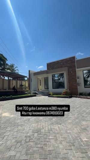 Nyumba ya vyumba vinne inauzwa Goba, Dar Es Salaam (700 sqm)