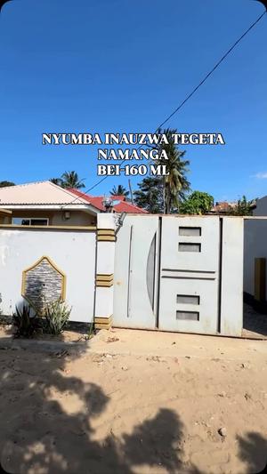 Nyumba ya vyumba vitatu inauzwa Tegeta Namanga, Dar Es Salaam (500 sqm)