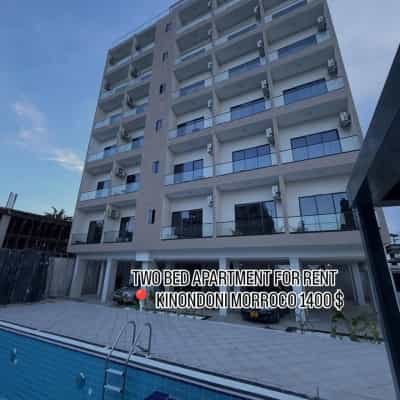 2 Bedrooms Apartment for Rent in Kinondoni Morocco, Dar Es Salaam