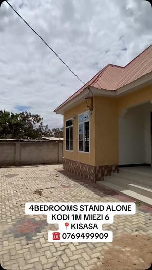 Nyumba ya vyumba vinne inapangishwa Kisasa, Dodoma Nyumba ya vyumba vinne inapangishwa Kisasa, Dodoma