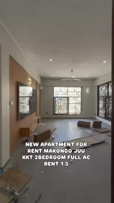 Apartment ya vyumba viwili inapangishwa Makongo Juu KKT, Dar Es Salaam
