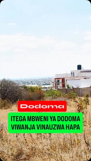 Viwanja vinauzwa Itega, Dodoma sqm 3300
