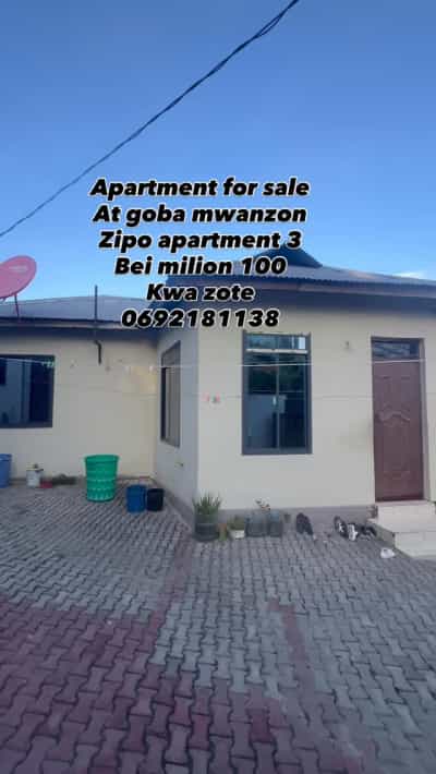 Apartment inauzwa Goba Mwanzo, Dar Es Salaam