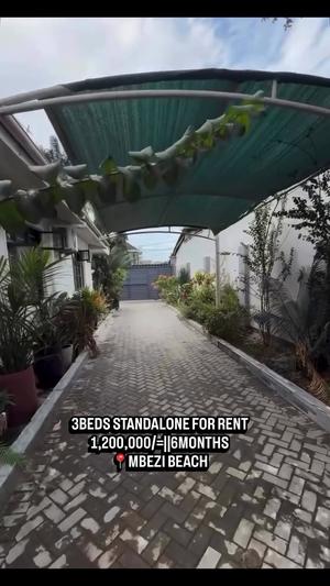 Apartment ya vyumba vitatu inapangishwa Mbezi Beach, Dar Es Salaam
