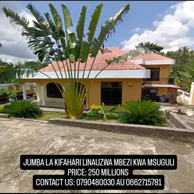 Nyumba ya vyumba 6 inauzwa Mbezi Kwa Msuguri, Dar Es Salaam (1000 sqm)