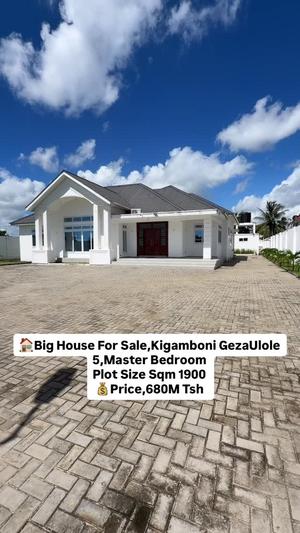 4 Bedrooms Villa for Sale in Kigamboni Gezaulole, Dar Es Salaam (1900 sqm)