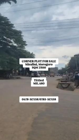 Kiwanja kinauzwa Misufini, Ruvuma sqm 2500