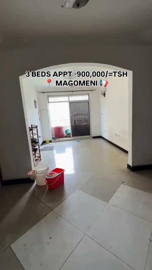 3 Bedrooms Apartment for Rent in Magomeni, Dar Es Salaam