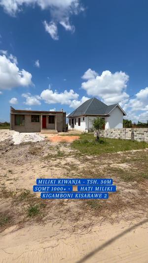Kiwanja kinauzwa Kigamboni – Kisarawe 2 (Ukooni), Dar Es Salaam (1000 sqm) Kiwanja kinauzwa Kigamboni – Kisarawe 2 (Ukooni), Dar Es Salaam (1000 sqm)