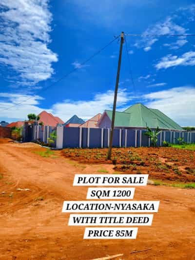 Kiwanja kinauzwa Nyasaka, Mwanza (1200 sqm) Kiwanja kinauzwa Nyasaka, Mwanza (1200 sqm)