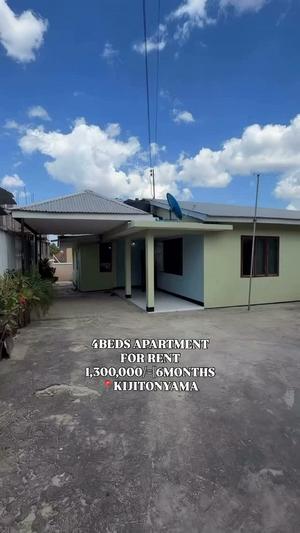 Nyumba/Apartment ya vyumba vinne inapangishwa Kijitonyama, Dar Es Salaam