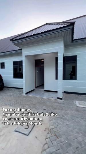 2 Bedrooms House for Rent in Geza Kigamboni, Dar Es Salaam