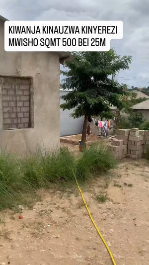 Kiwanja kinauzwa Tabata Kinyerezi Mwisho, Dar Es Salaam (500 sqm) Kiwanja kinauzwa Tabata Kinyerezi Mwisho, Dar Es Salaam (500 sqm)
