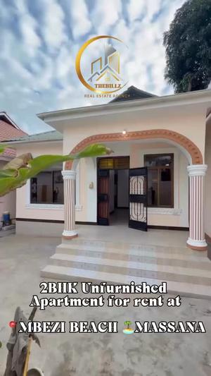 Apartment ya vyumba viwili inapangishwa Mbezi Beach, Dar Es Salaam