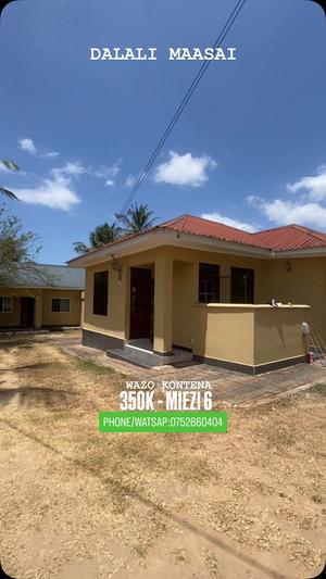 Nyumba ya vyumba vitatu inapangishwa Wazo, Dar Es Salaam