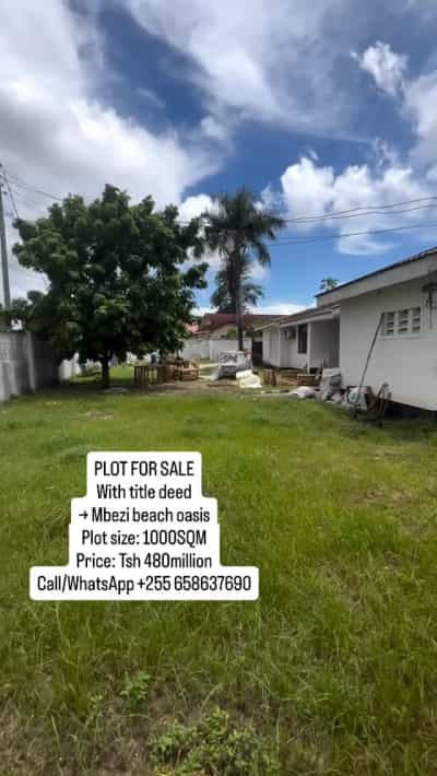 Kiwanja kinauzwa Mbezi Beach Oasis, Dar Es Salaam (1000 sqm)