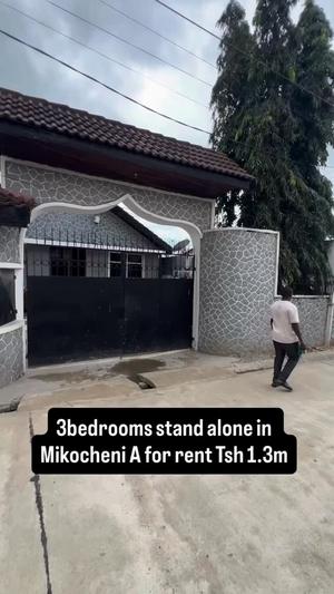 3 Bedrooms House/Apartment for Rent in Mikocheni A, Dar Es Salaam