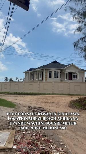 Plot for sale in Mbezi Beach Africana, Dar Es Salaam sqm 1400