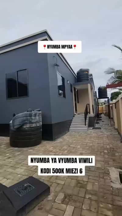 Nyumba ya vyumba viwili inapangishwa Goba Njia Nne - Njia Ya Madale, Dar Es Salaam