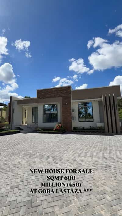 Nyumba ya vyumba vitatu inauzwa Goba Lastaza, Dar Es Salaam (600 sqm)