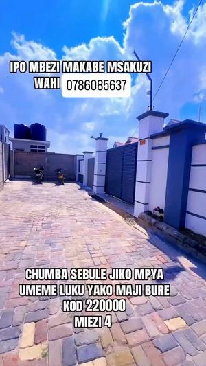 Apartment ya chumba kimoja inapangishwa Mbezi Mwisho Msakuzi Center, Dar Es Salaam
