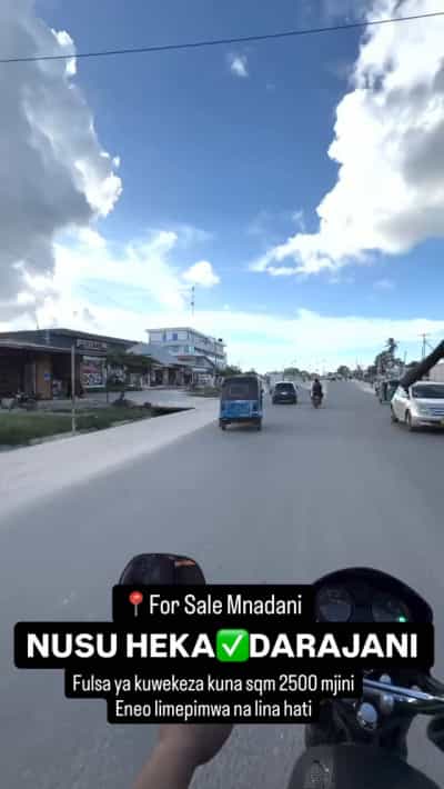 Kiwanja kinauzwa Mjini, Ruvuma (2500 sqm)