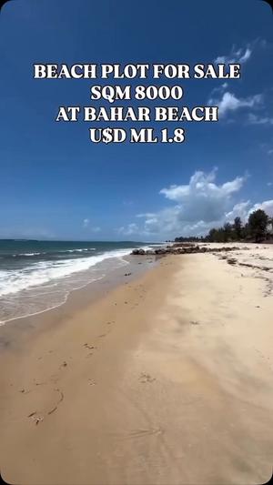 Beach Plot kinauzwa Bahar Beach, Dar Es Salaam (8000 sqm) Beach Plot kinauzwa Bahar Beach, Dar Es Salaam (8000 sqm)