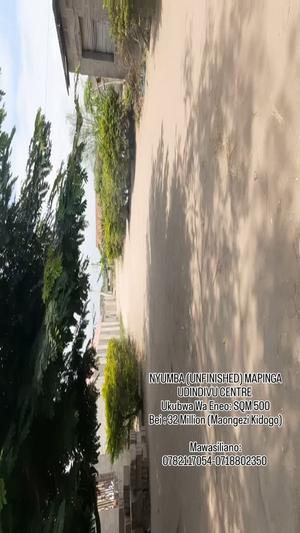 Nyumba ya vyumba vinne inauzwa Mapinga Udindivu Centre, Pwani (500 sqm)