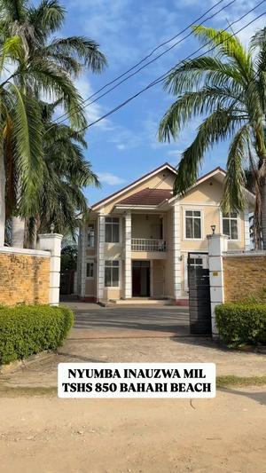 Nyumba ya vyumba vinne inauzwa Bahari Beach, Dar Es Salaam