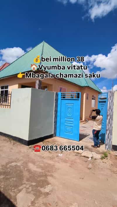 Nyumba ya vyumba vitatu inauzwa Mbagala Chamazi Saku, Dar Es Salaam
