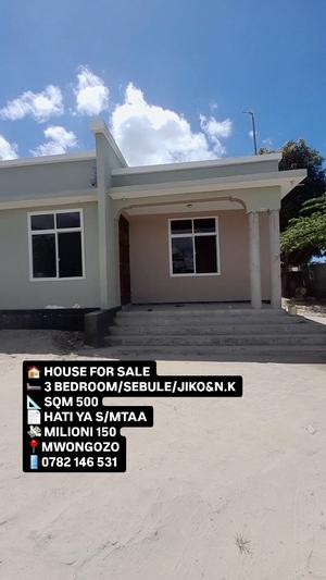 3 Bedrooms House for Sale in Kigamboni, Dar Es Salaam (500 sqm) 3 Bedrooms House for Sale in Kigamboni, Dar Es Salaam (500 sqm)