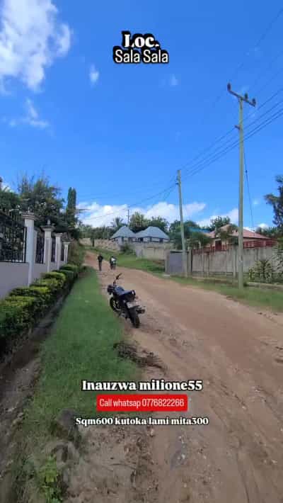 Kiwanja kinauzwa Mbezi Sala, Dar Es Salaam sqm 600